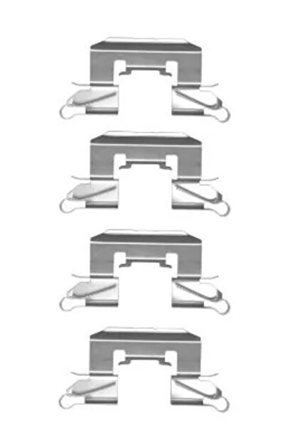 TEXTAR Set Accesorii Placute Frana Daihatsu Materia/Sirion Ford Fiesta 6/Fies...