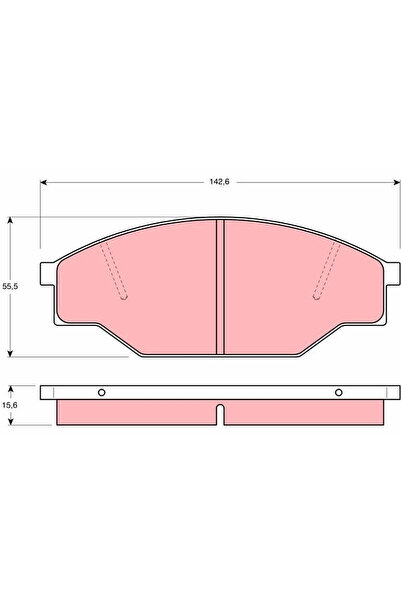 TRW Set Placute Frana Frana Disc Foton Alpha Bus/Alpha Caroserie/Sea Lion Bus...