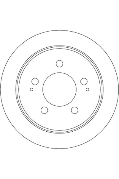 TRW Disc Frana Roewe (Saic) W5 Ssangyong Actyon 1/Actyon Sports 1/Actyon Spor...