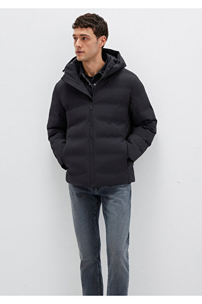 Mavi με κουκούλα Μαύρο Φουσκωτό Παλτό 0110652-71379