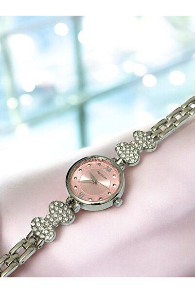 MAC CENTER Pinterest Round Model Steel Cord Women's Wristwatch-Women's Watch-...