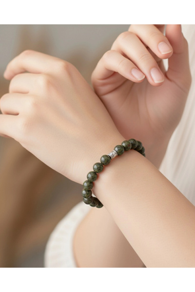 Saldives Jade Natural Stone Bracelet