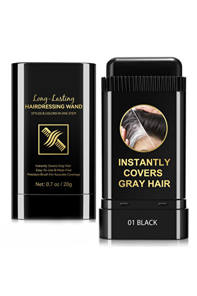 NOVA KISS Unisex Stick for Instant Coverage of White Hair and Roots, 20 g