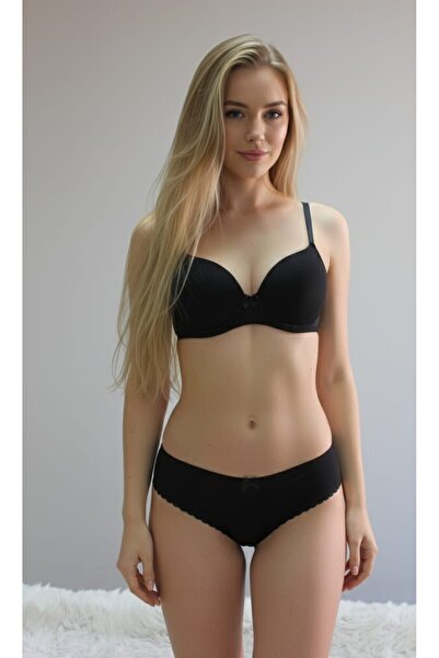 KARAZ Terletmeyen Bambu Balenli Sütyen Takımı