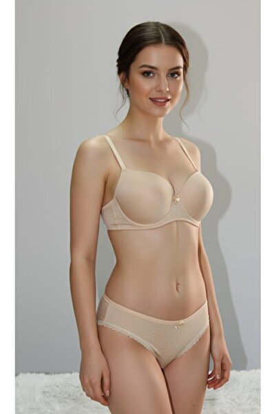 KARAZ Terletmeyen Bambu Balenli Sütyen Takımı