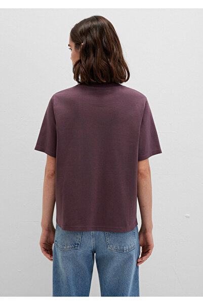 Mavi Μωβ Basic Interlock T-shirt Loose Fit / Χαλαρή Άνετη Κοπή 1613820-70260