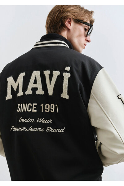 Mavi Τυπωμένο κολεγιακό μπουφάν 0110326-900