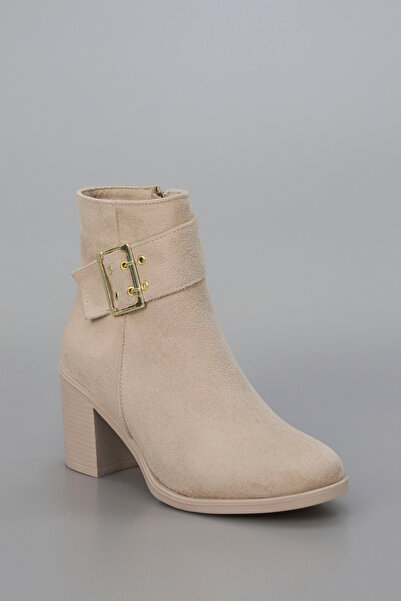 GİNZA SHOES Bln 400Sna Buckle Detailed High Heel Boots