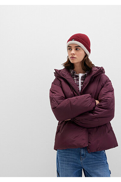 Mavi Water Repellent K Hooded Claret Red Inflatable Jacket 1110199-70434