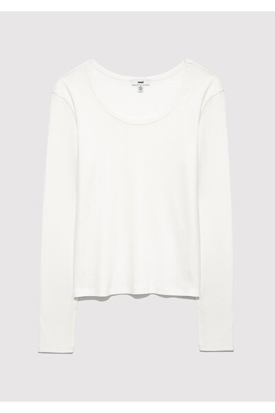 Mavi Μπλουζάκια με μακρύ μανίκι 2 τεμαχίων Basic Fitted / Εφαρμοσμένο κοψίματος 1613519-90891