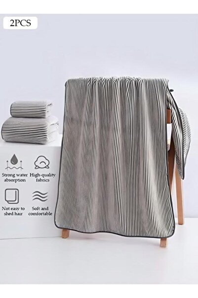 Generic Bath Towel and Washcloths , Soft Microfiber Absorbent Body Towels, Quick Drying Towel