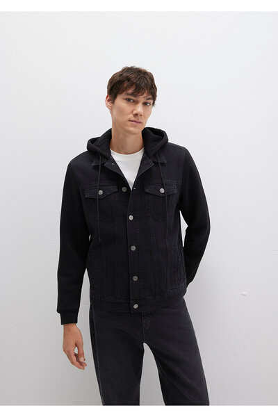 Mavi Lenny Τζιν Μπουφάν 90s Rinse Ανθρακί 0112735-90769