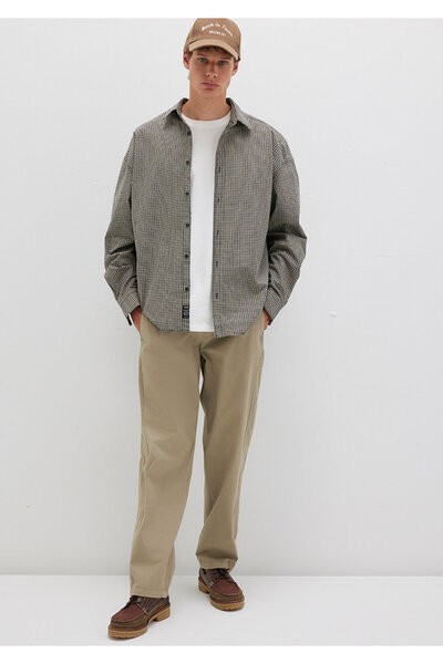 Mavi Πουκάμισο Καφέ Πότικαρε Ολόσωμο / Φαρδιά Κοπή 0211689-90910