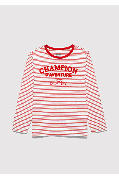 Mavi Long Sleeve Striped T-Shirt Regular Fit 7610357-90989