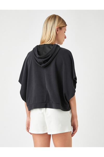 Koton Oversize φούτερ με κουκούλα με τσέπες