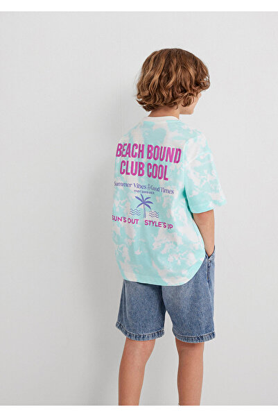 Mavi Τυπωμένο μπλουζάκι Tie Dye Oversize / Φαρδιά κοπή 6610334-89717