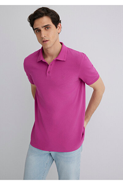 Mavi Ροζ μπλουζάκι Polo Slim Fit / Slim Fit 064946-70934