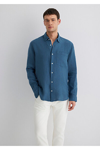 Mavi Linen Shirt Regular Fit 0211472-89798