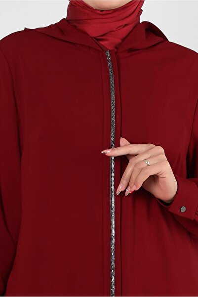 Alvina HOODED STONE STRIP TUNIC 20392