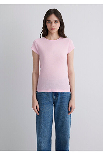 Mavi Ροζ Basic T-Shirt Slim Fit 1613119 -71008