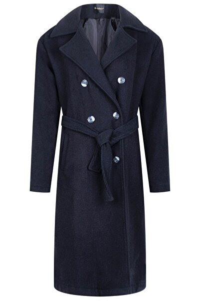 Dewberry Z6765 PALTO-KOYU LACİVERT