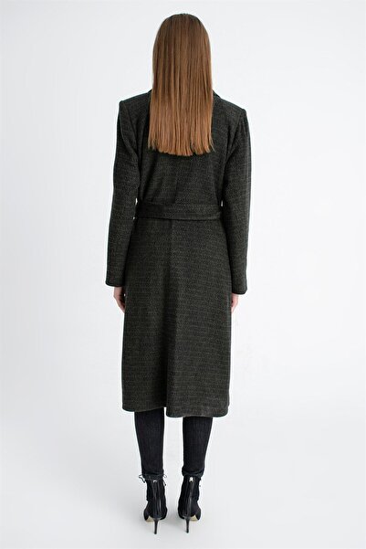 Dewberry Z6621 Palto-Khaki