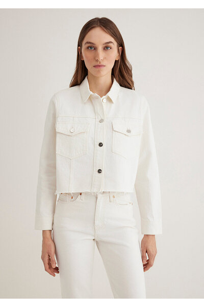 Mavi Thalia Blue Premium White Jean Jacket 1110289 -89161