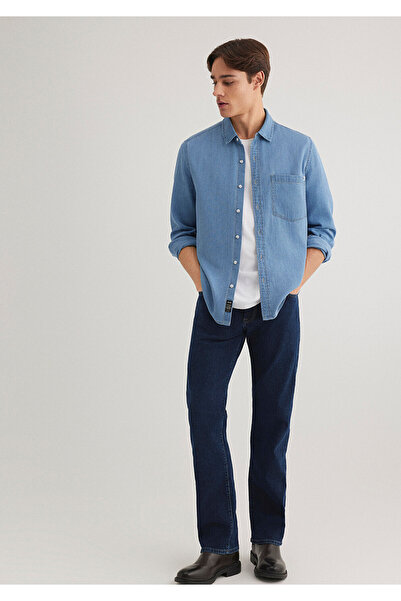 Mavi Cămașă cu buzunar Slim Fit / Slim Fit 0211421 -18790