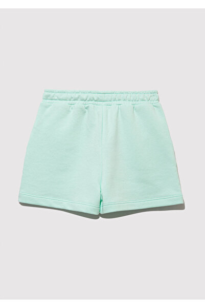 Mavi Logo Baskılı Yeşil Şort 7410002-71643