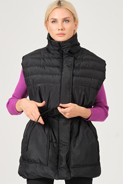 Dewberry Z6747 YELEK-SİYAH