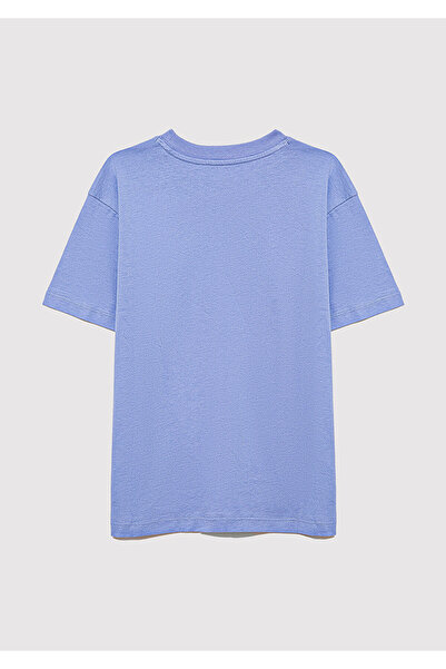 Mavi Tricou imprimat cu blugi, cu croiala lejeră/cu o formă relaxată 6610287 -80591