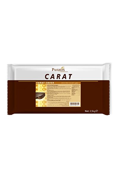 PURATOS Sütlü Konfiseri Çikolata Carat Cover 2,5 Kg 4008566