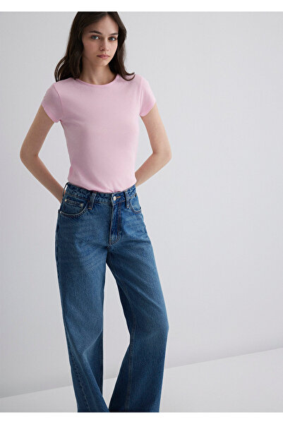 Mavi Ροζ Basic T-Shirt Slim Fit 1613119 -71008