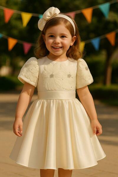 La reina petite Luxurious sugar dress for occasions