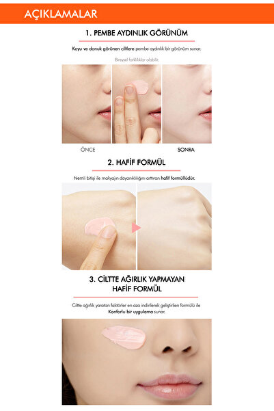 Missha Aydınlık Görünüm Sunan Güneş Koruyucu A'PIEU Pure Block Tone-Up Sun Base EX SPF50+/PA+++ 50ml