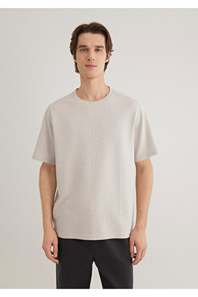 Mavi Γκρι Basic T-Shirt Loose Fit / Loose Relaxed Fit 0612726 -70080