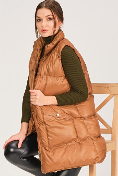 Dewberry Z6729 HK STYLE YELEK-CAMEL