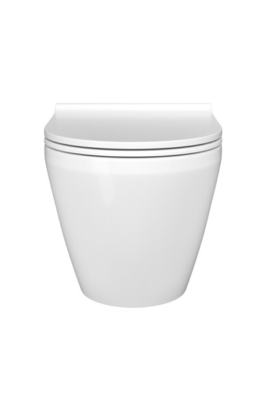 VitrA Shift T30 Asma Klozet ve Klozet Kapağı Seti 7041B003-6382, Beyaz, Kanalsız Klozet