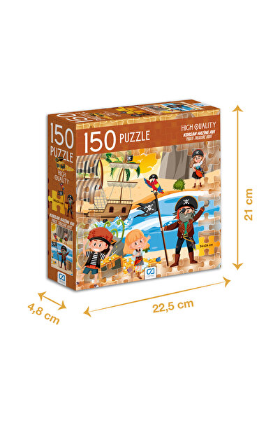 CA Games Pirate Puzzle 150 Pieces