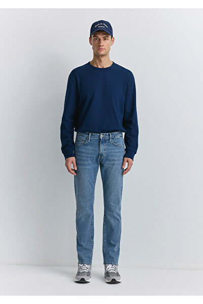 Mavi Hunter 90lar Puslu Vintage Açık Mavi Jean Pantolon 0020289268