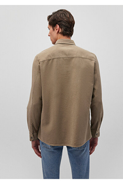 Mavi Kahverengi Gömlek Regular Fit / Normal Kesim 0211247-70360