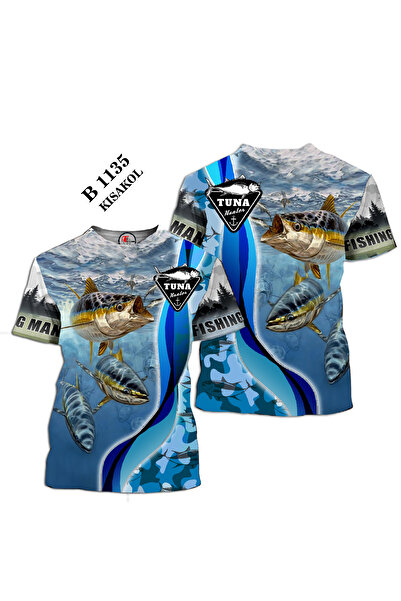 HT Outdoor Μπλουζάκι με σχέδιο ψαριού