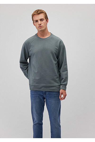 Mavi Φούτερ Green Crew Neck - 0s10161-71577