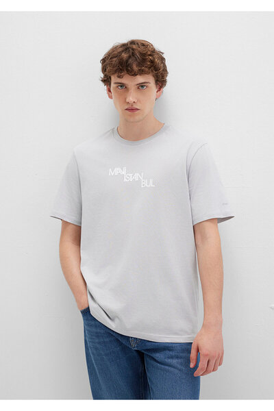 Mavi Istanbul Printed Gray T-Shirt Regular Fit / Regular Fit0612274-70075
