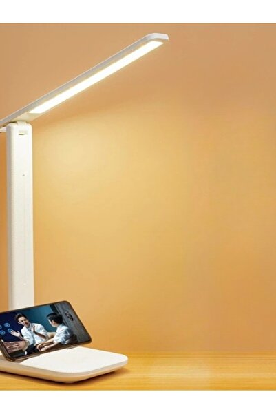 keyfisepet en keyifli sepet Beyaz LED Masa Lambası – Esnek Gövde, Göz Yormaya...