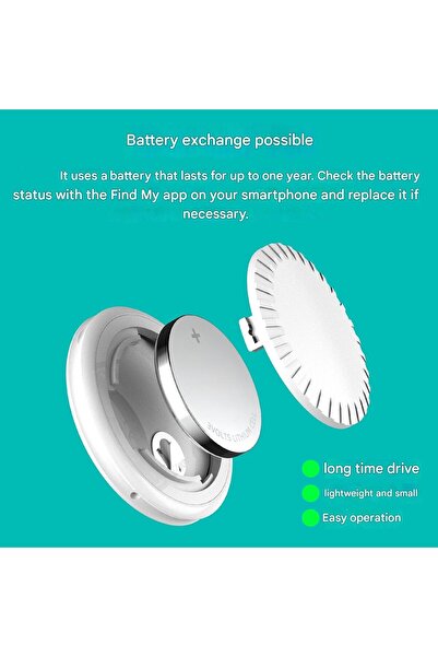BORTONY GPS Smart Location Tracker, Wireless Key Finder (iOS only)