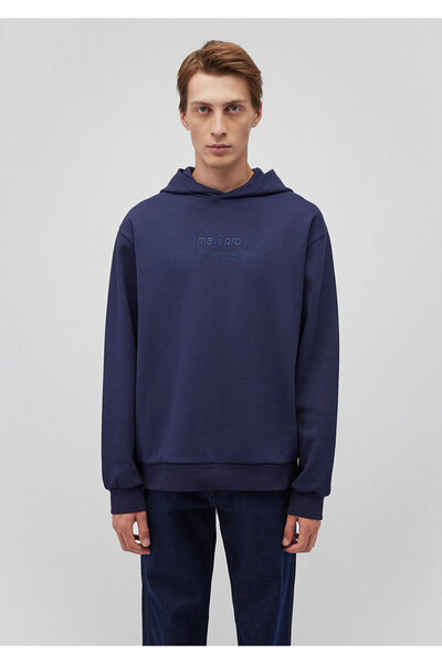 Mavi Φούτερ με κουκούλα Navy Blue - 0S10288-84371