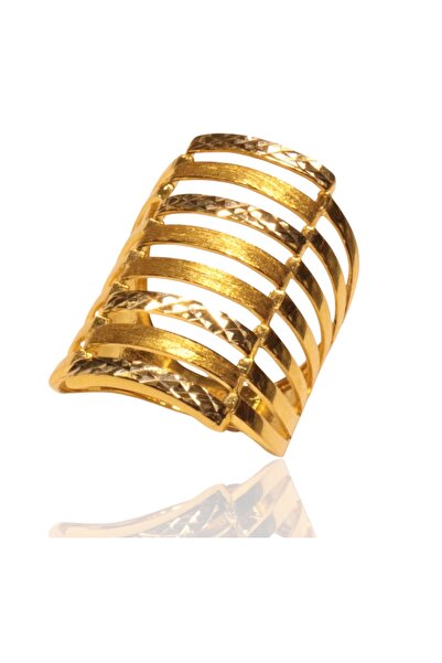 Hakan Güler Kuyumculuk 14 Ayar Altın Kaburga Model Yüzük