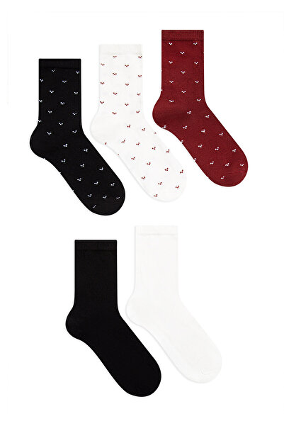 Mavi 5li Soket Çorap 1912075-900