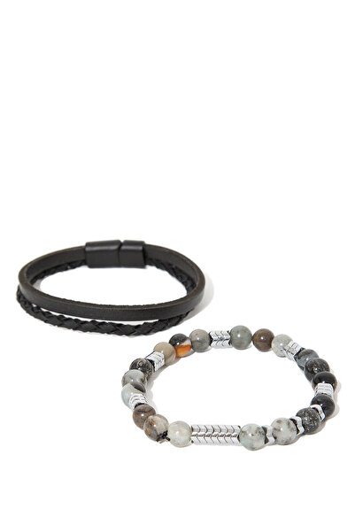 Mavi Γκρι Σετ βραχιόλι 2 - 0911464 -80867